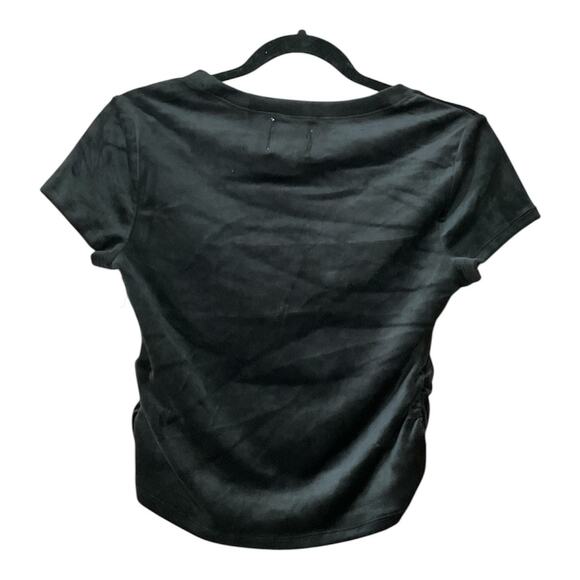 Juicy Top Women Small Black Velour NWT - Picture 3 of 3